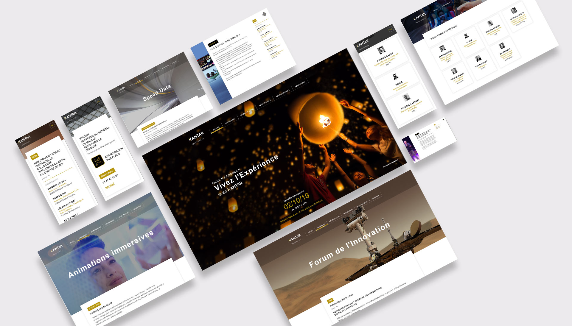 Site pour l'évènement Kantar